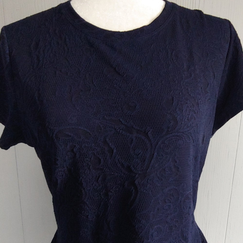 SOLD Ivanka Trump Peplum Top NWOT - Picture 2 of 6